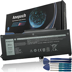 Batería de Repuesto RJ40G para Dell Latitude 5520 5420 Precision 3560 Series 01K2CF 075X16 0WK3F1 - Anepoch