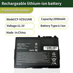 Batería de Repuesto TDW5P para Panasonic Toughbook CF-33 Series CF-33AEHFATG CF-33AEHFZTG CF-33AEHFZTN - 7xinbox