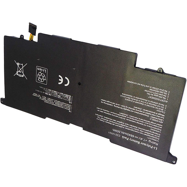 Batería de Repuesto BP02XL para Asus (Zenbook) UX31A UX31E UX31 UX31A-R4004H UX31E-DH72 UX31KI3517A Ultrabook(7.4V 50Wh) - HBFVG 2