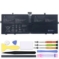 Batería de Repuesto 916TA135H para Microsoft Surface Laptop Go Battery Model 1943 12.4-Inch (7.58V,39.7Wh,5235mAh) with - CENIFENX