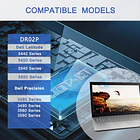 Batería de Repuesto DR02P para Precision 3590 3580 3480 Dell Latitude 5340 5550 5540 5440 - JOTACT 3
