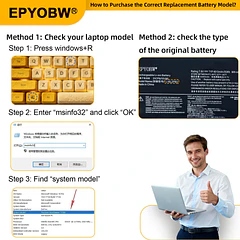 Batería de Repuesto L16L2PB3 para diversos equipos compatibles según modelo L16L2PB3 - EPYOBW