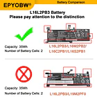 Batería de Repuesto L16L2PB3 para diversos equipos compatibles según modelo L16L2PB3 - EPYOBW 3
