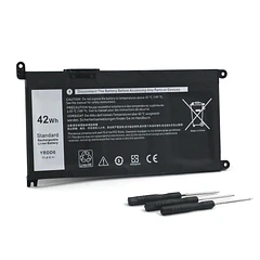 Batería de Repuesto YRDD6 para Dell inspiron 14 15 17 3000 3501 3582 3583 3584
