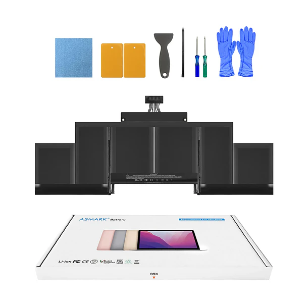 Batería de Repuesto A1494/A1618 para MacBook Pro 15-Inch A1398 Retina 2013-2015 - ASMARK 1
