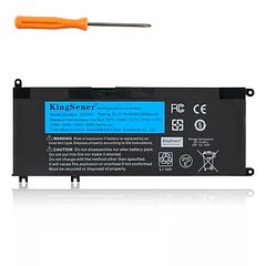 Batería de Repuesto 33YDH para Dell Inspiron17 7000 7778 7779 7773 7786 15 7577 3579 - KingSener