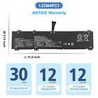 Batería de Repuesto L22M4PC1 para Lenovo Legion Pro 7 16IRX8 16IRX8H Series 6