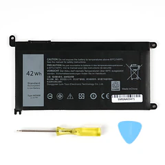 Batería de Repuesto WDX0R para Dell Inspiron 13 15 Series 5000 7000 5567 7573 5570 - UCW