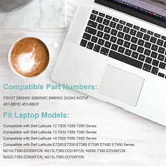 Batería de Repuesto E7280 para Dell Latitude 12 7000 7280 7290 13 7380 7390 P29S002 - TREE.NB