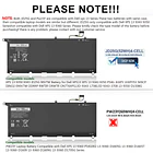 Batería de Repuesto JD25G para Dell XPS 13 XPS 13 9343 9350 XPS13D-9343-1708 13D-9343-3708 13-9350-D1508G - BND 5