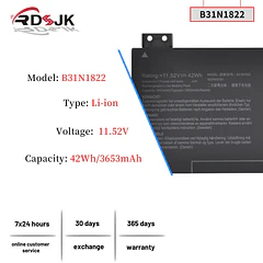 Batería de Repuesto C31N1704 para Asus ZenBook Flip 14 UM462 UM462D UM462DA Q406 Q406D Q406DA