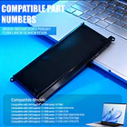 Batería de Repuesto WDX0R para Dell Inspiron 13 15 Series 5000 7000 5567 7573 5570 - UCW 5