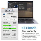 Batería de Repuesto A1706 A1819 Battery Replacement para MacBook Pro 13 Inch Touch Bar (Late 2016 Mid 2017) - JGTM 2