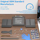 Batería de Repuesto A1706 A1819 Battery Replacement para MacBook Pro 13 Inch Touch Bar (Late 2016 Mid 2017) - JGTM 6