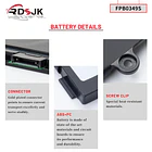 Batería de Repuesto B31N1429 para Fujitsu Stylistic Q616 Q665 Q738 Q739 Series CP690859-01 CP700540-01 CP786659-018 - RDSJ 5
