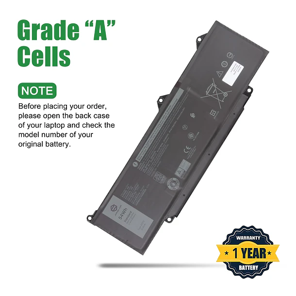 Batería de Repuesto R73TC para Dell Latitude 3340 3440 3450 3540 3550 5340 5350 5440 - JIAZIJIA 3