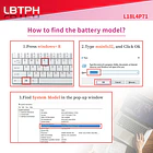 Batería de Repuesto L18L4P71 para LENOVO THINKPAD X1 CARBON 7TH GEN 14 4th Generation - LBTECH 6