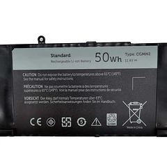 Batería de Repuesto CGMN2 para Dell Inspiron 3000 11-3138 11-3137 Series 3135 11.6" N33WY CGMN2 - Batterymarket