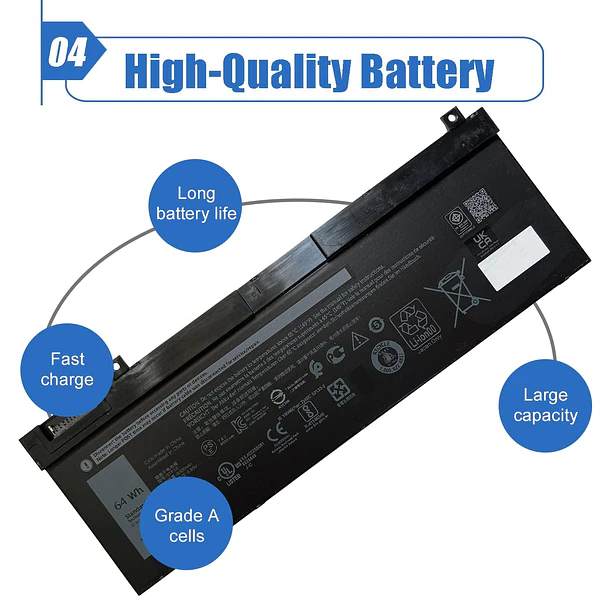 Batería de Repuesto L19M4PDC para Dell Precision 7330 7530 7540 P74F 7730 7740 P34E Series - Dentsing 5