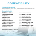 Batería de Repuesto 8FCTC para Dell Alienware M15 R3 R4 M17 R3 R4 XPS 15 - TAICROWNE 5