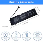 Batería de Repuesto RC30-0328 para Razer Blade 15 Base 2020/2021 RZ09-0328X RZ09-03289 RZ09-03287 RZ09-03286 RZ09-0369 - NBULBL 4