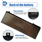 Batería de Repuesto L19M4PDC para Dell Precision 7330 7530 7540 P74F 7730 7740 P34E Series - Dentsing 6