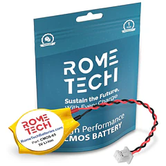 Batería CMOS RTC de Repuesto CR2016 para ASUS F201E, ASUS Vivobook Q200E - Laptop Backup 3V RTC - Rome Tech