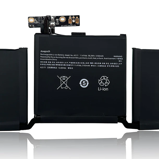Batería de Repuesto A2171 para MacBook Touch Pro 13