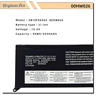 Batería de Repuesto 00HW044 para diversos equipos compatibles según modelo 00HW044 - Aluo 4