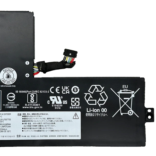 Batería de Repuesto L20M3PG2 para Lenovo Flex 3 Chrome-11M836 / IdeaPad 3 Chrome-14M836 / IdeaPad - EPYOBW 3