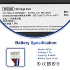 Batería de Repuesto para UPS MC96 para HP Smart Array P840AR P440AR P840 P440 2