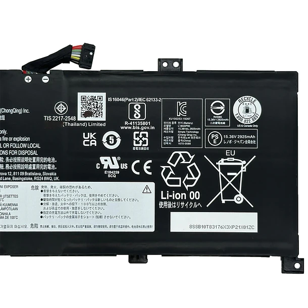 Batería de Repuesto L18M4P90 para Lenovo ThinkPad L13 20R3 / ThinkPad L13 Gen 2 20VH - EPYOBW 3