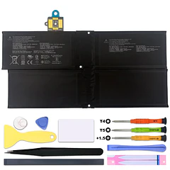 Batería de Repuesto G3HTA056H para Microsoft Surface Pro X Battery Model 1876 13-Inch (7.58V,38.2Wh,5039mAh) with - CENIFENX