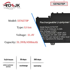 Batería de Repuesto KC04XL para Gateway GWTN156-1RG GWTN141-2BL GWTN141-4 GWTN141-4BK GWTN141-4BL GWTN156-5BL 5BK GWTN156-9SL GWTN141-10BK