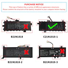 Batería de Repuesto 1MCXM para ASUS VivoBook 15 F512FA F512DA F512JA X512DA X512JA F512FB F512FJ 2