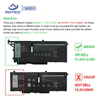 Batería de Repuesto M69D0 para Dell Latitude 5430/5530 & Precision 3570 Series 5