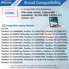 Batería de Repuesto LG04XL para HP Pavilion 15-CS0000 15-CS1000 15-cs2000 15-cs3000 15t-cs000 15t-cs100 15t-cs200 15t-cs300 - AURUNHO 6