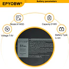 Batería de Repuesto X1W0D para Dell XPS 13 7390 2-in-1 / XPS 13 9310 2-in-1 - EPYOBW 3
