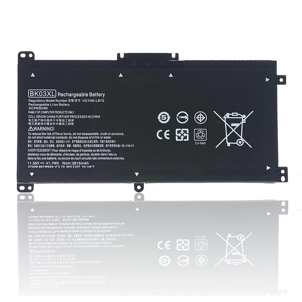 Batería de Repuesto BK03XL para HP Pavilion X360 14-BA 14M-BA Series - HFLRZZ 1