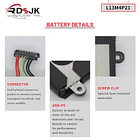 Batería de Repuesto KV690 para Lenovo IdeaPad Yoga 2 11 11-59417913 20332 20343 20428 80CX - RDSJ 5