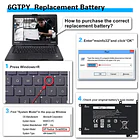 Batería de Repuesto C31N1636 para Dell XPS 15 9550 9560 9570 7590 Inspiron 15 7500 - Bituoer 5