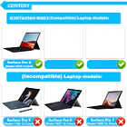 Batería de Repuesto G3HTA056H para Microsoft Surface Pro X Battery Model 1876 13-Inch (7.58V,38.2Wh,5039mAh) with - CENIFENX 3
