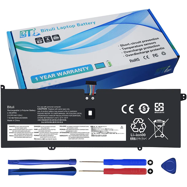 Batería de Repuesto C31N1636 para Lenovo Yoga C940-14IIL Yoga C940 14 SP/A Series L18C4PH0 5B10T11585 - Bituli 6