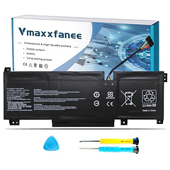Batería de Repuesto BTY-M492 para MSI WF66 WF76 11UI 11UJ Katana GF66 11UE 11UD 12UX - Vmaxxfanee