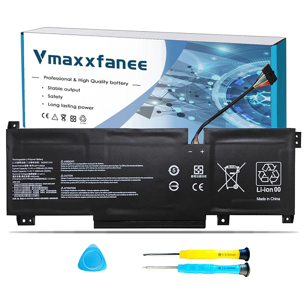Batería de Repuesto BTY-M492 para MSI WF66 WF76 11UI 11UJ Katana GF66 11UE 11UD 12UX - Vmaxxfanee 1
