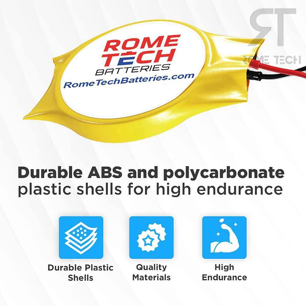 Batería CMOS RTC de Repuesto CR2016 para ASUS F201E, ASUS Vivobook Q200E - Laptop Backup 3V RTC - Rome Tech 6