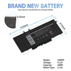 Batería de Repuesto SB10K97582 para Dell Latitude 5401 5410 5411 5501 5510 5511, Precision 3541 - UCW 2