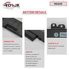 Batería de Repuesto NGGX5 para Dell Latitude E5270 E5470 E5570 Precision M3510 Series JY8D6 954DF - RDSJ 5