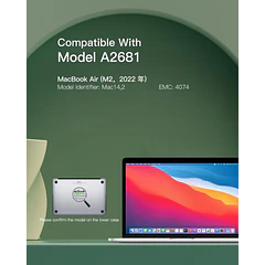 Batería de Repuesto A2669 para MacBook Air A2681 M2, 13-Inch, 2022 - SeaPlant