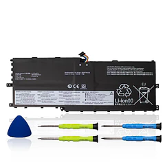 Batería de Repuesto L17C4P71 para Lenovo ThinkPad X1 Yoga 3rd Gen Series L17M4P73 SB10K97638 01AV499 - OUWEE